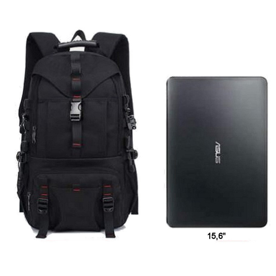 Plecak czarny sportowy i podróżny męski